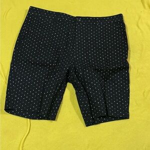 Armani Exchange Black Patterned Men Shorts Hybrids